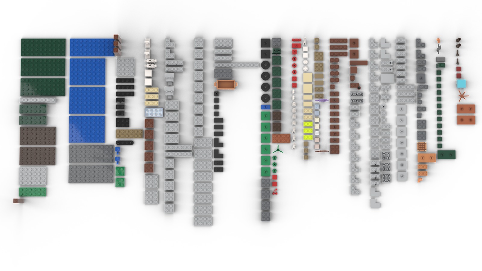 PixelBricks3D - The Wolf Stronghold 3D print model_2