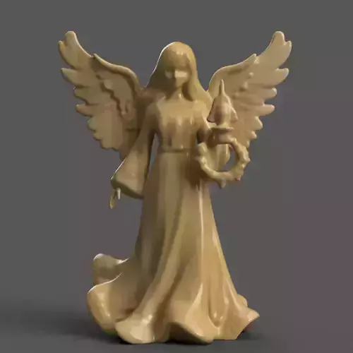 angel for christmas decoration 006 3D print model angel for christmas decoration 006 3D print model