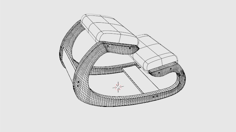 Ergonomic Kneeling Chair 3D model_6