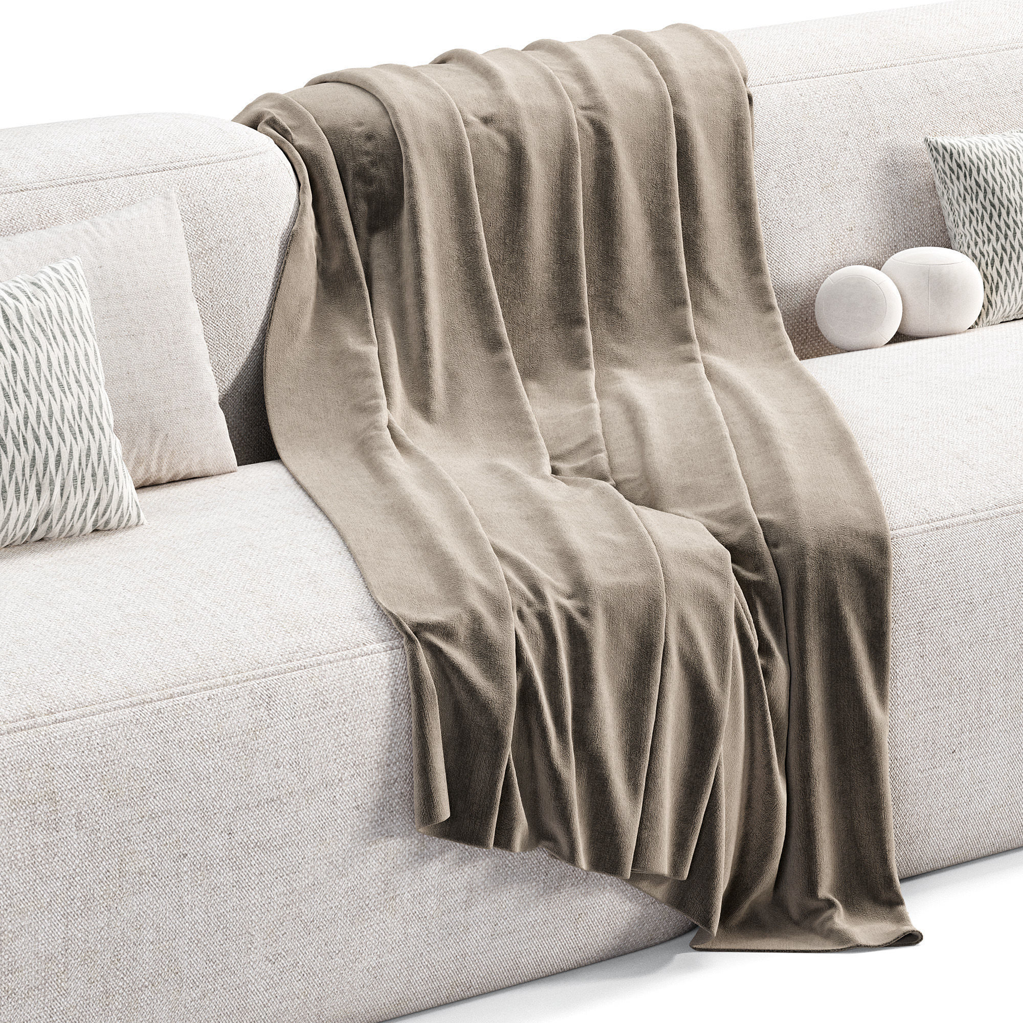 Colud Sectional Sofa 1 3D model_3