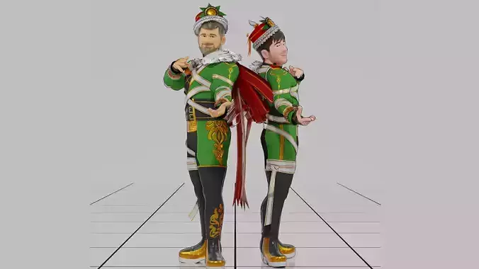 CB mini -  Cos Gift Christmas 2023   Low-poly 3D model