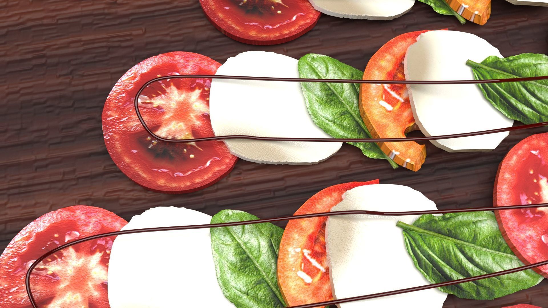 Caprese Christmas Tree 3D model_5