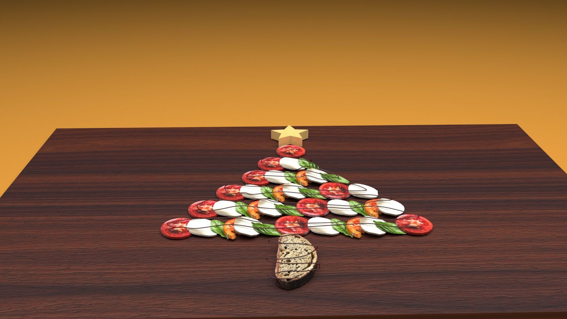 Caprese Christmas Tree 3D model_9