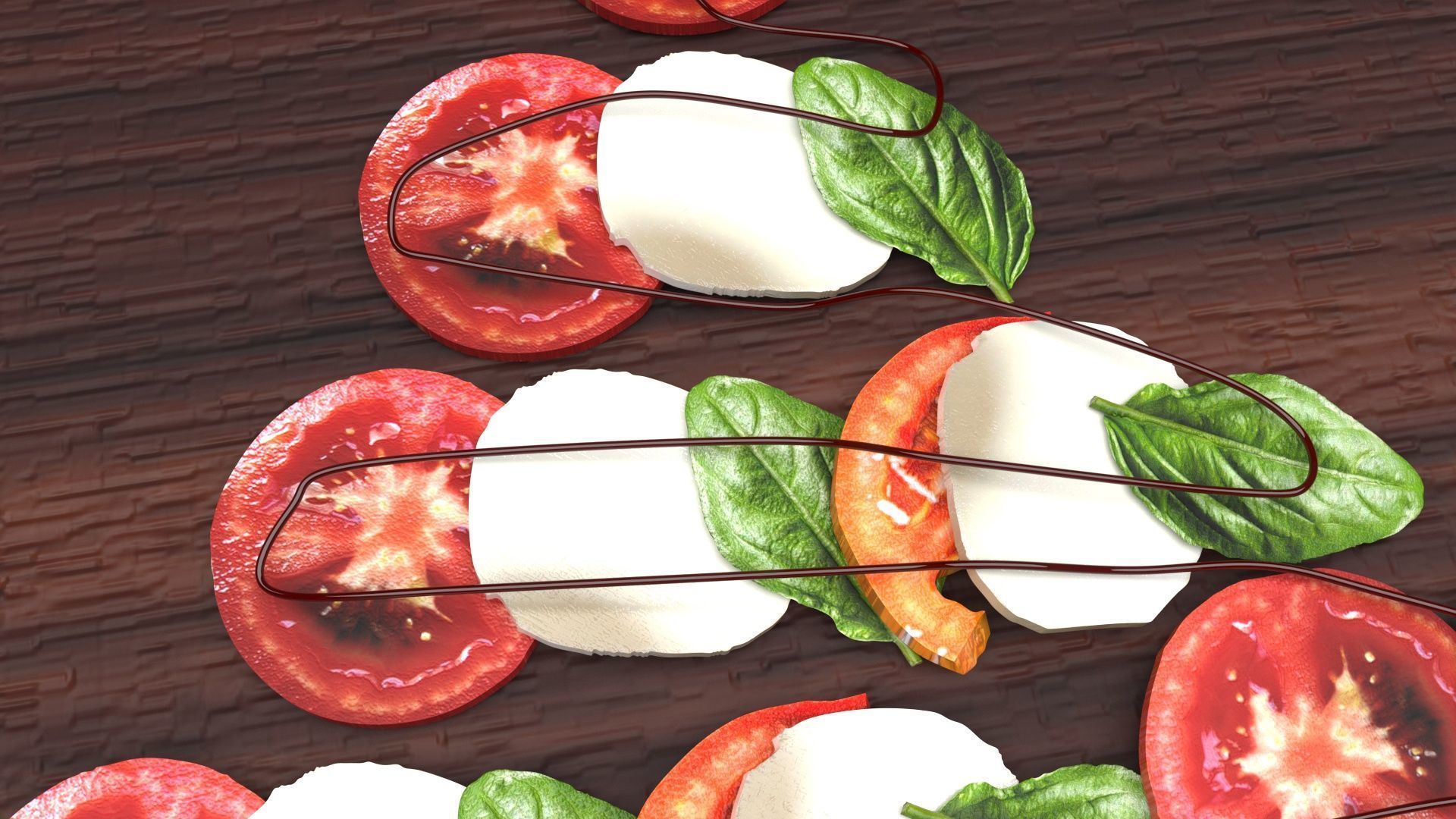 Caprese Christmas Tree 3D model_4