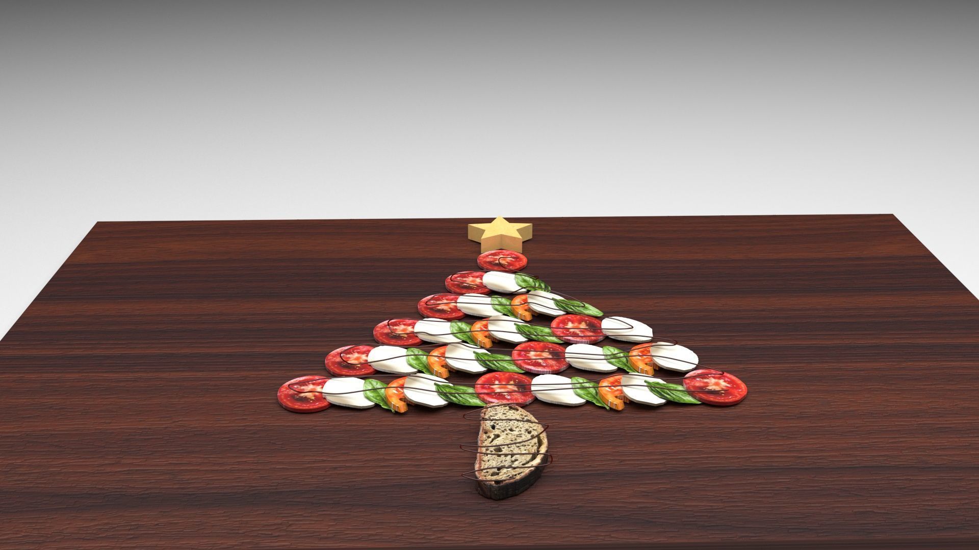 Caprese Christmas Tree 3D model_8