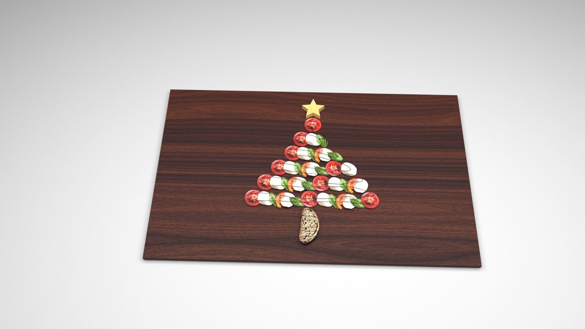 Caprese Christmas Tree 3D model_7