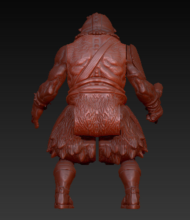 Star wars Gammeron GUARD fighter articulated 3D print model_3