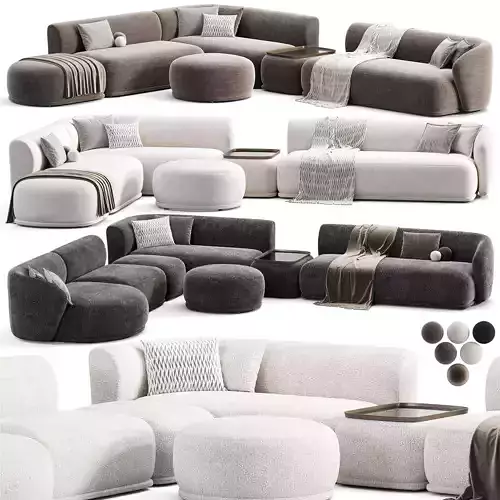 Rene Sofa 3D model