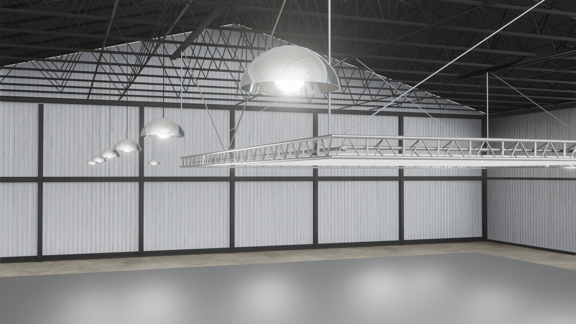 PHOTO STUDIO interior car studio 3D model_7