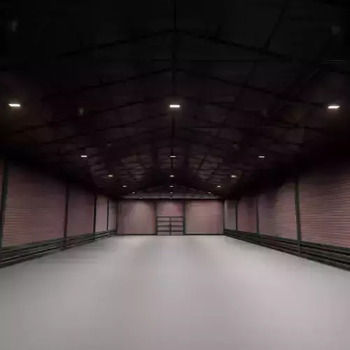 WAREHOUSE interior in the classic style 3D model