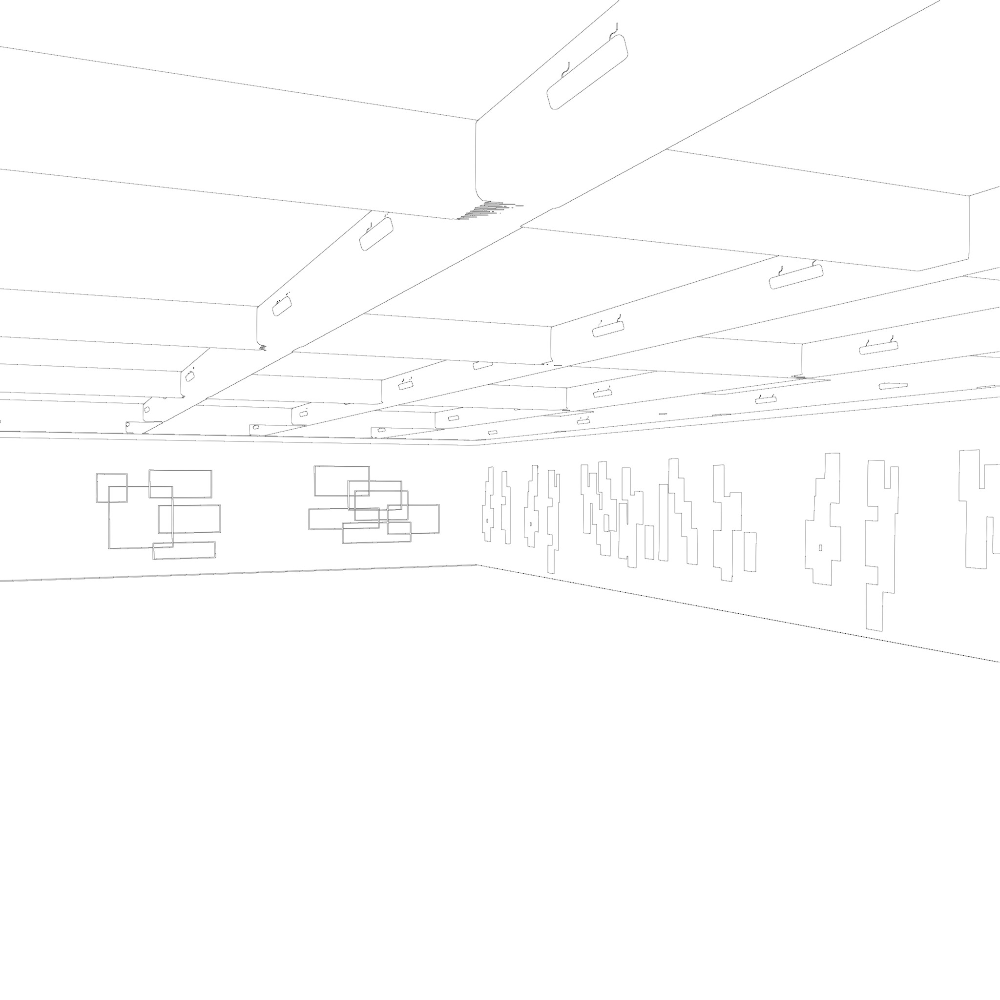 WAREHOUSE interior 3D car studio 3D model_6