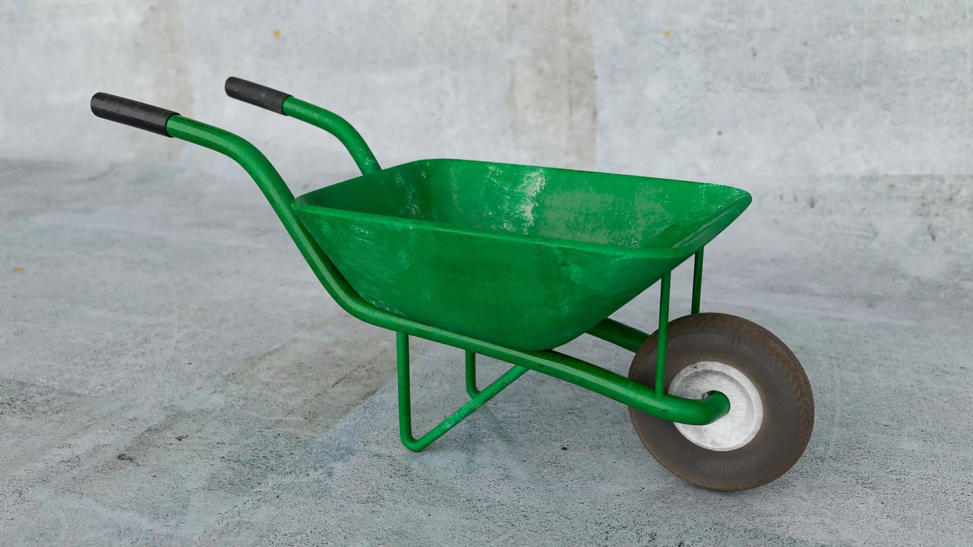 Wheelbarrow - Maya 2025 - V-Ray 3D model