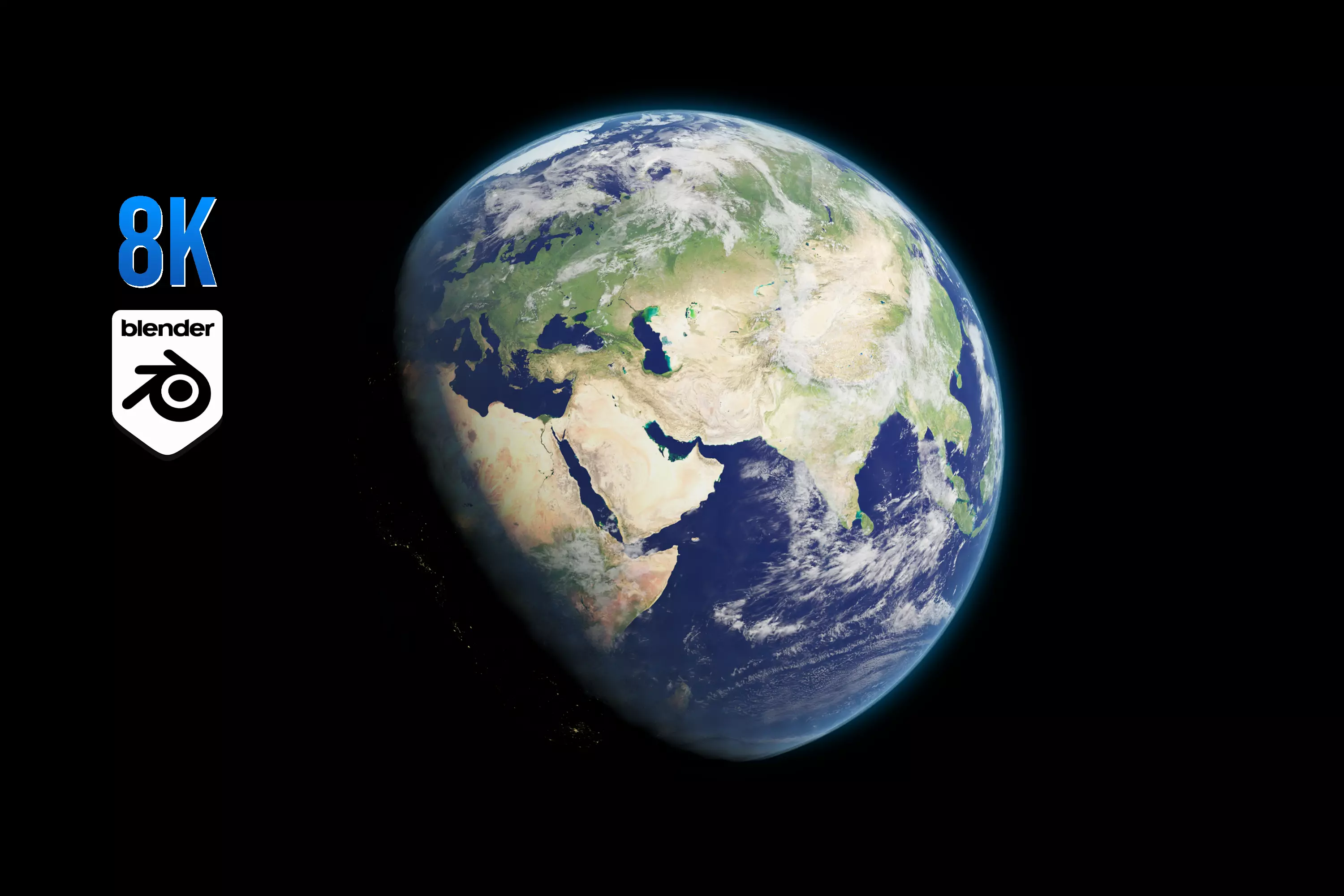 Photorealistic Earth 8K 3D model_0