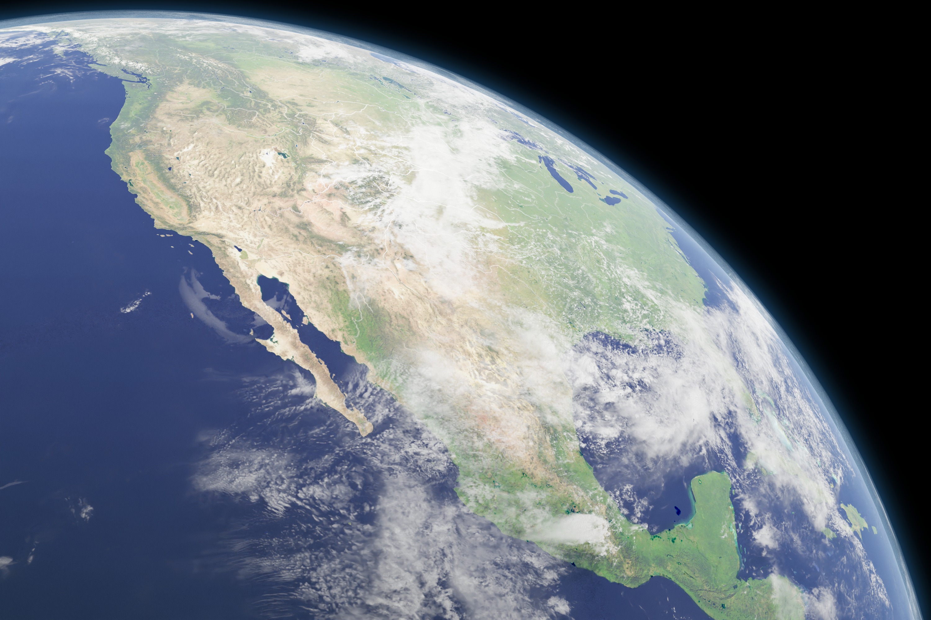 Photorealistic Earth 8K 3D model_13