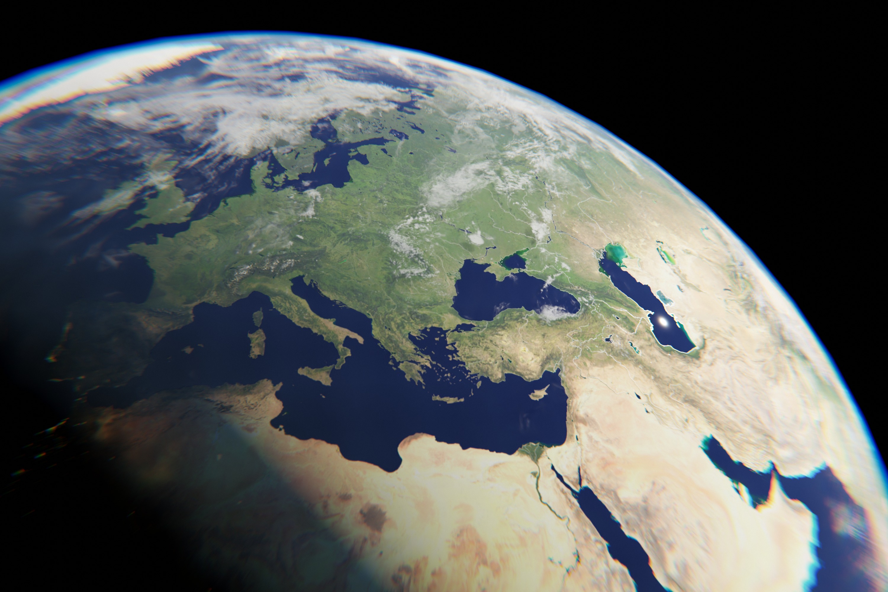 Photorealistic Earth 8K 3D model_3