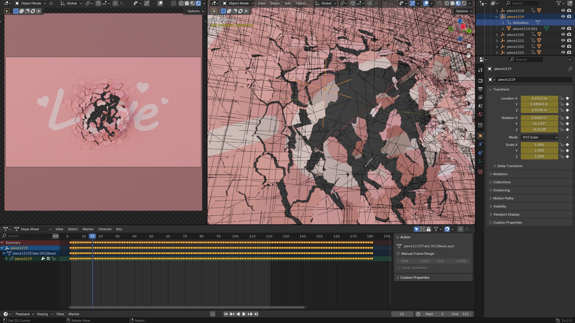 Peeling transition animation 1 3D model_6