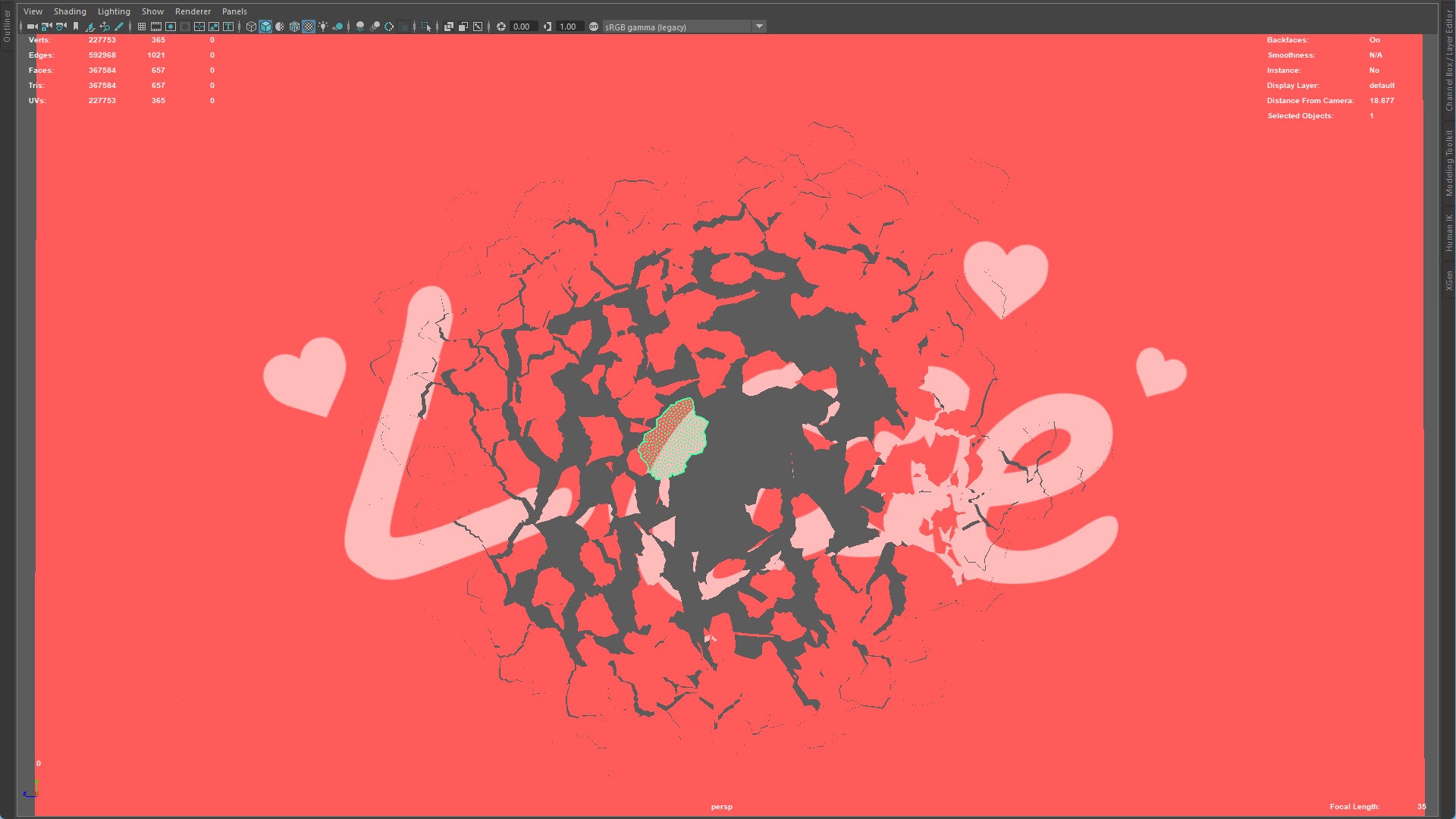Peeling transition animation 1 3D model_9