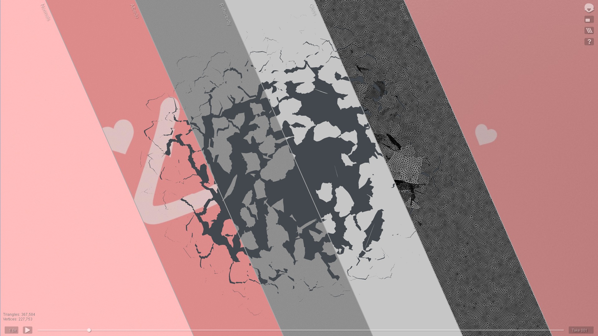 Peeling transition animation 1 3D model_12