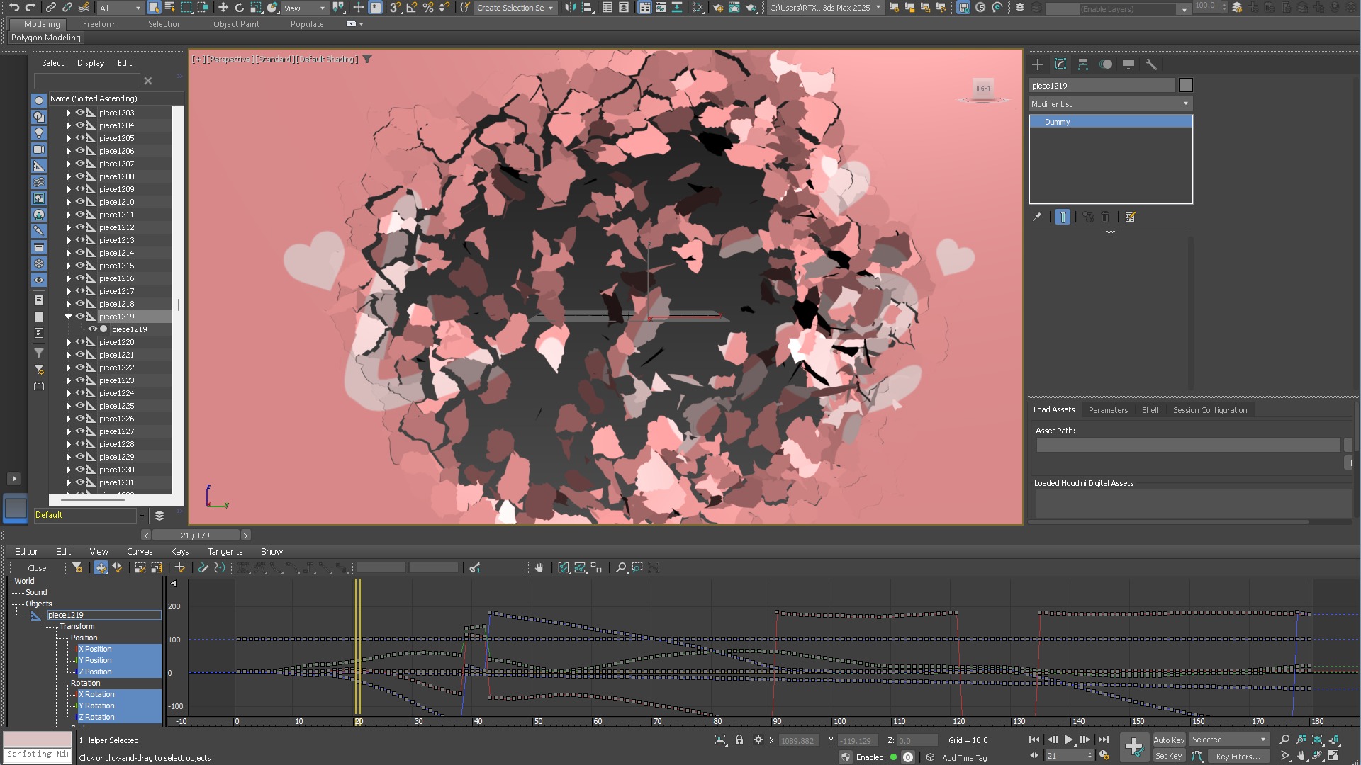 Peeling transition animation 1 3D model_11