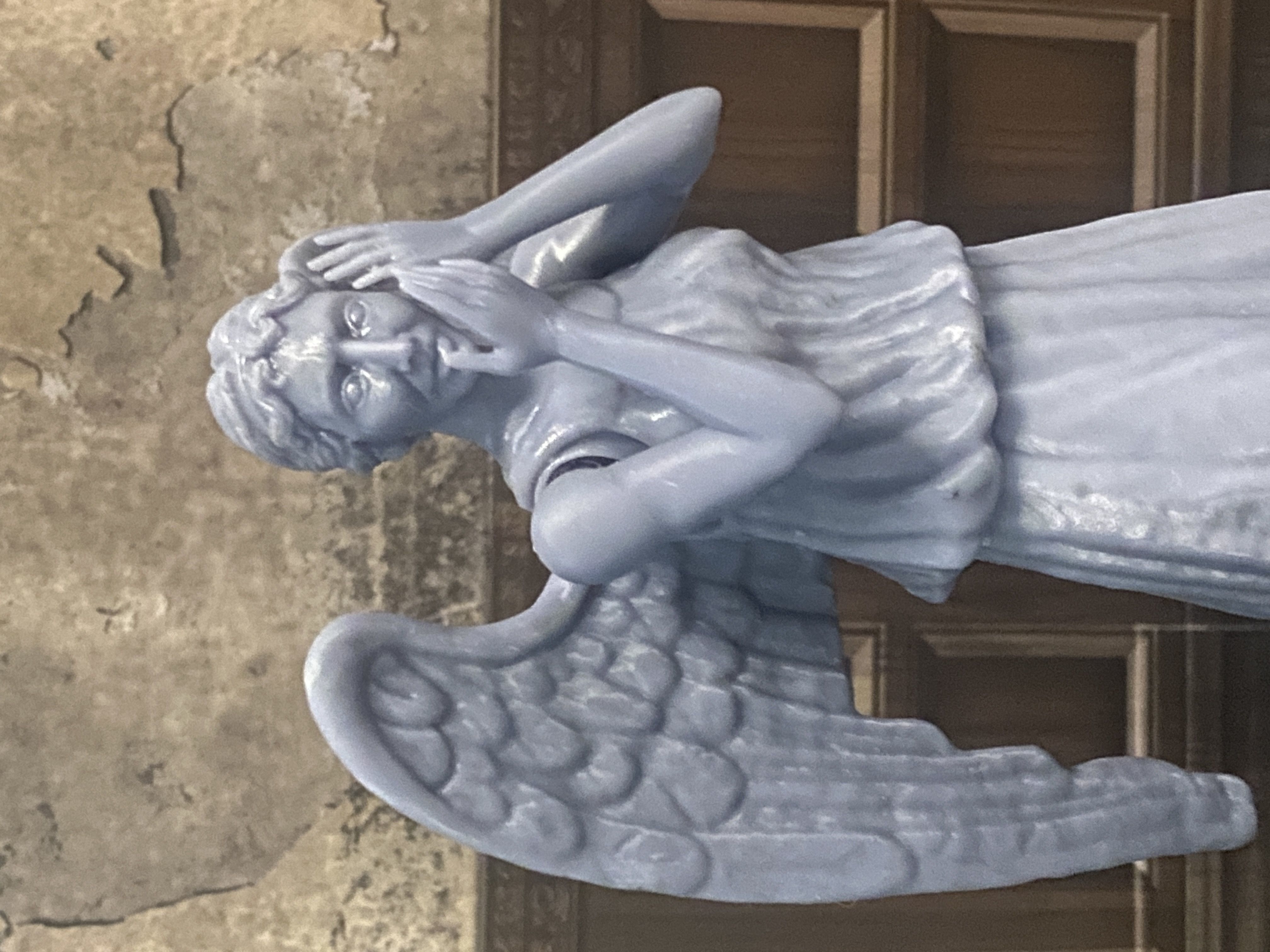 Weeping Angel figure 3D model_12