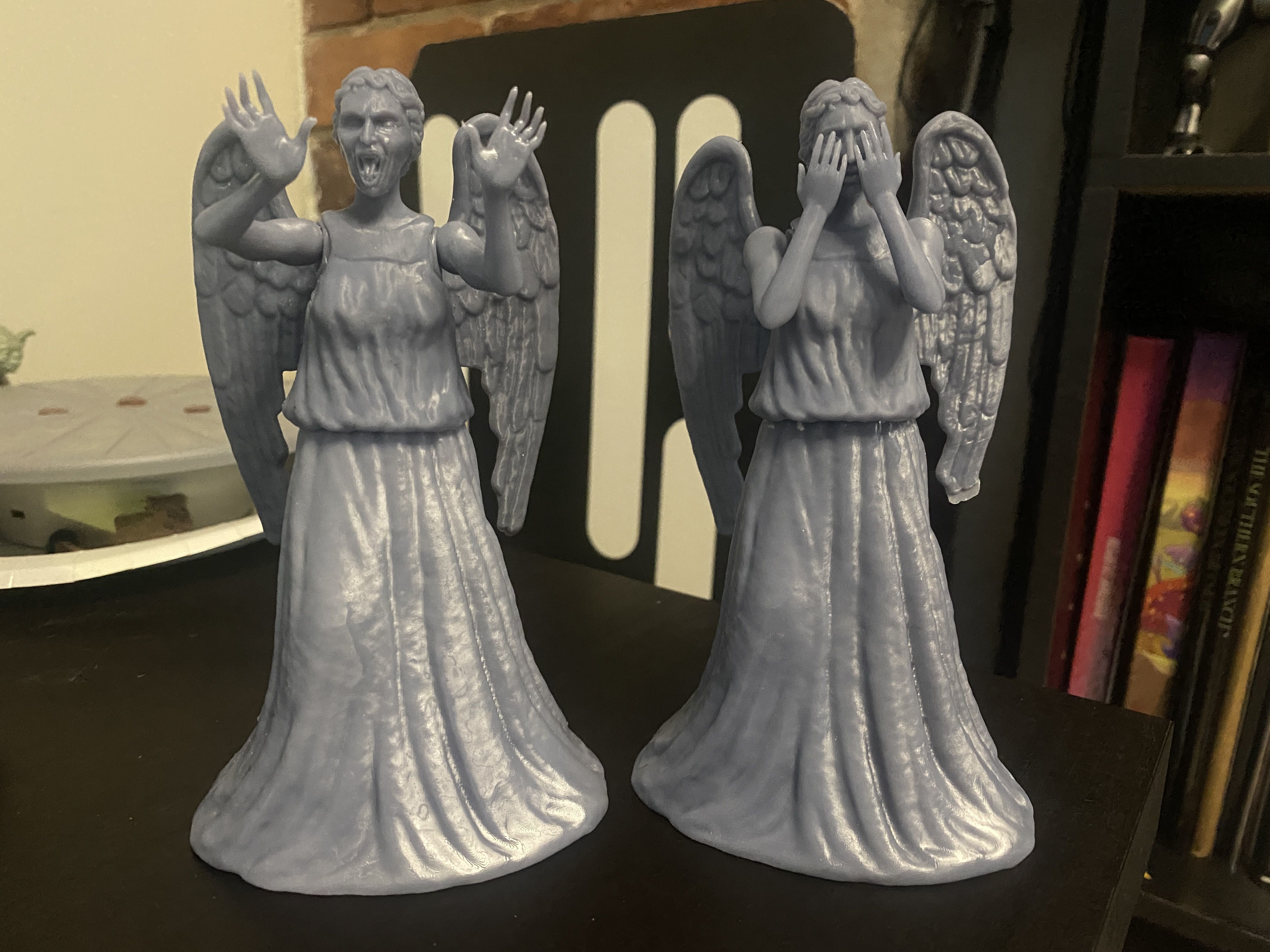 Weeping Angel figure 3D model_4