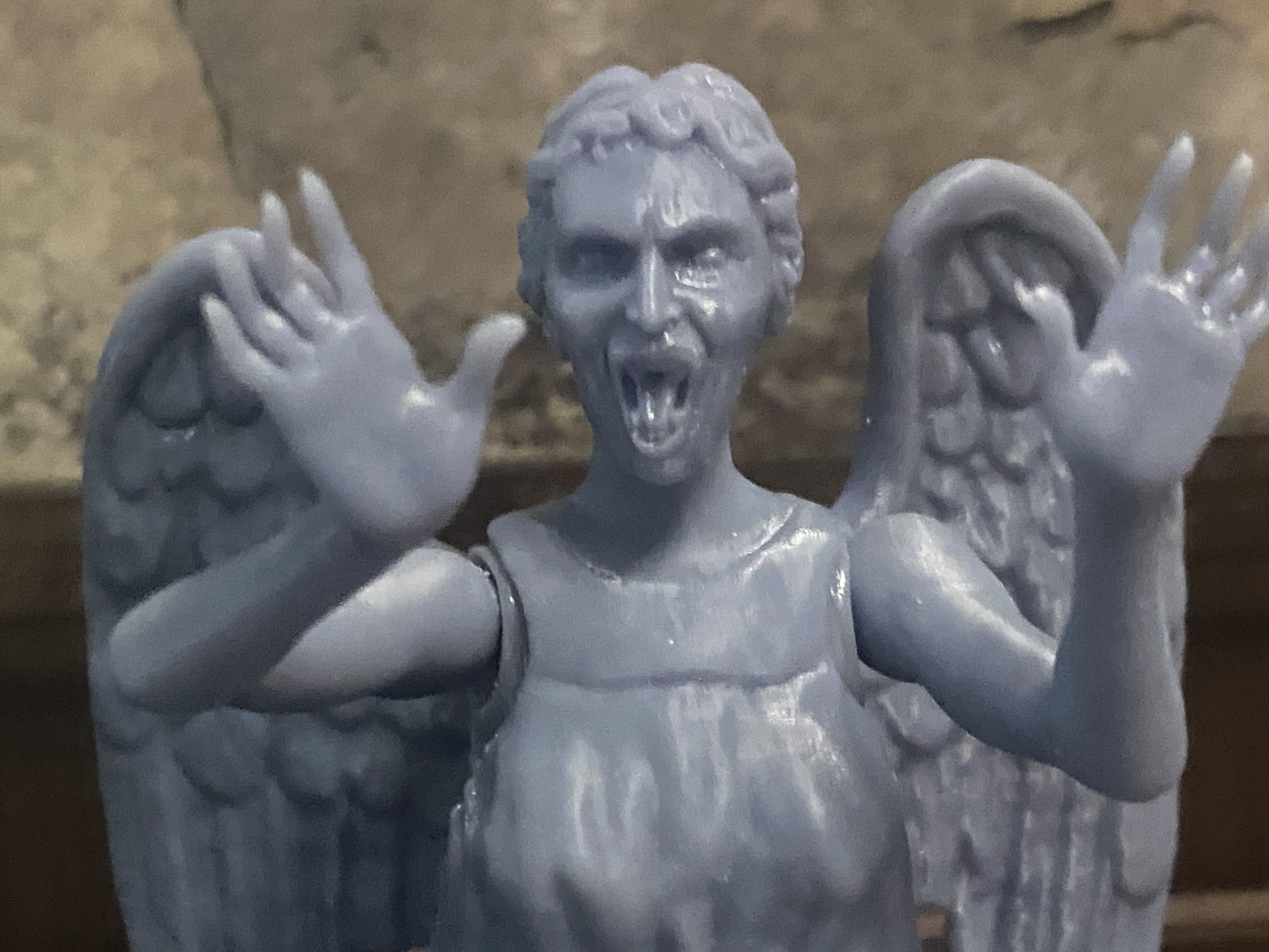 Weeping Angel figure 3D model_14