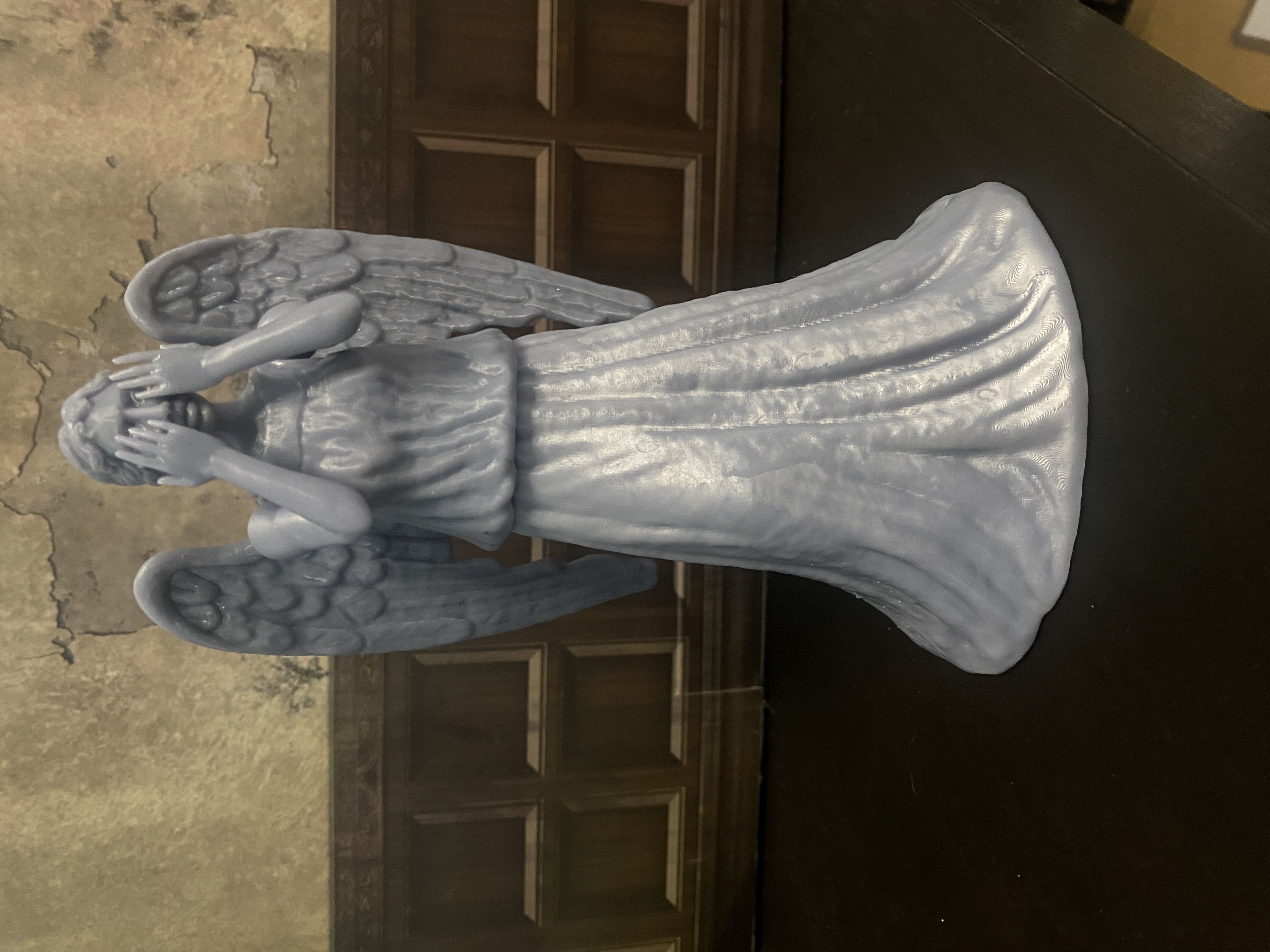 Weeping Angel figure 3D model_11