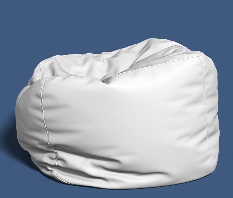 5 bean bag models 3D model_43