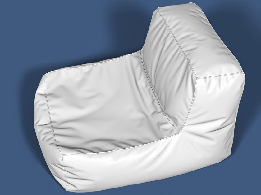 5 bean bag models 3D model_55