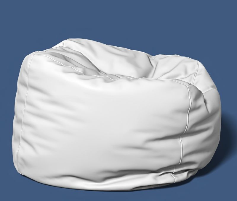 5 bean bag models 3D model_35