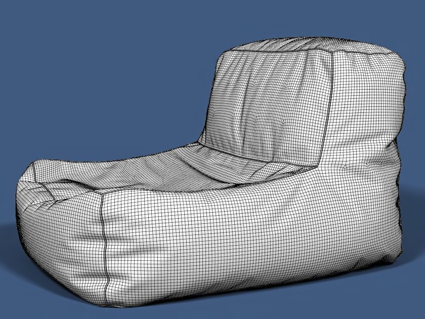 5 bean bag models 3D model_57