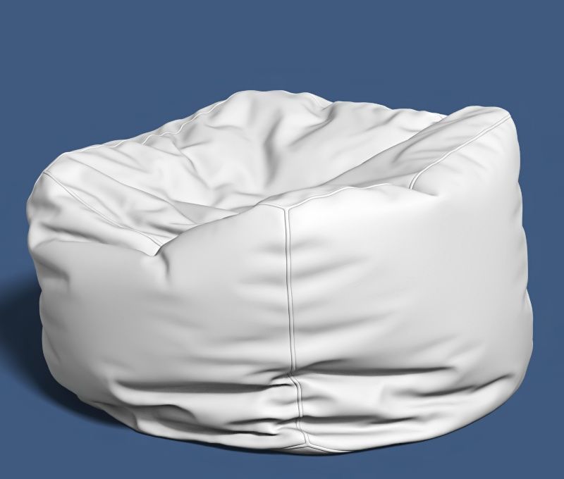 5 bean bag models 3D model_41