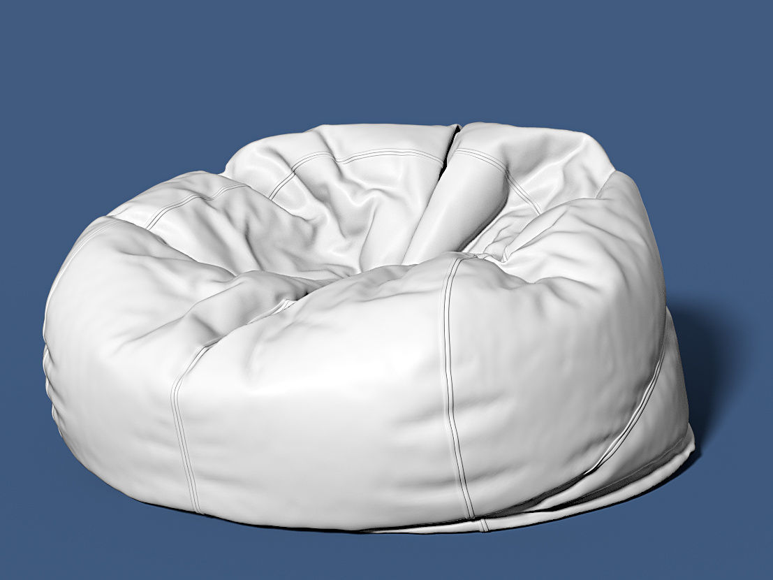 5 bean bag models 3D model_28