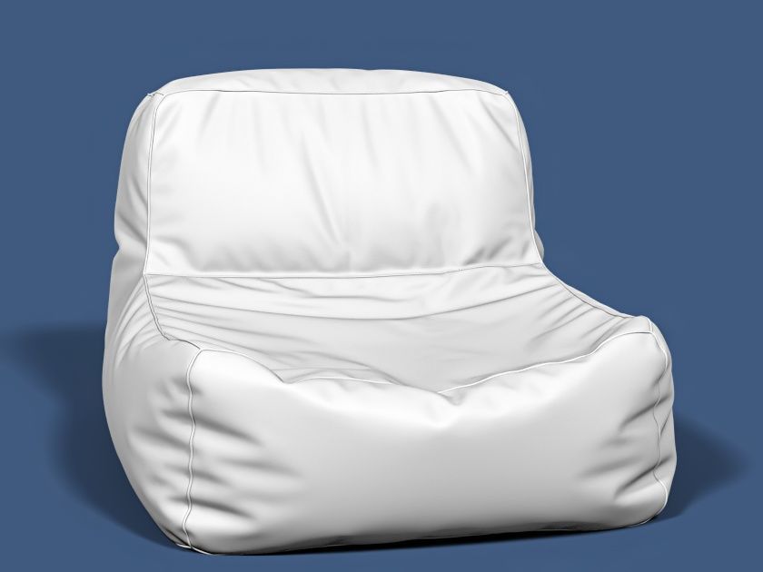 5 bean bag models 3D model_50