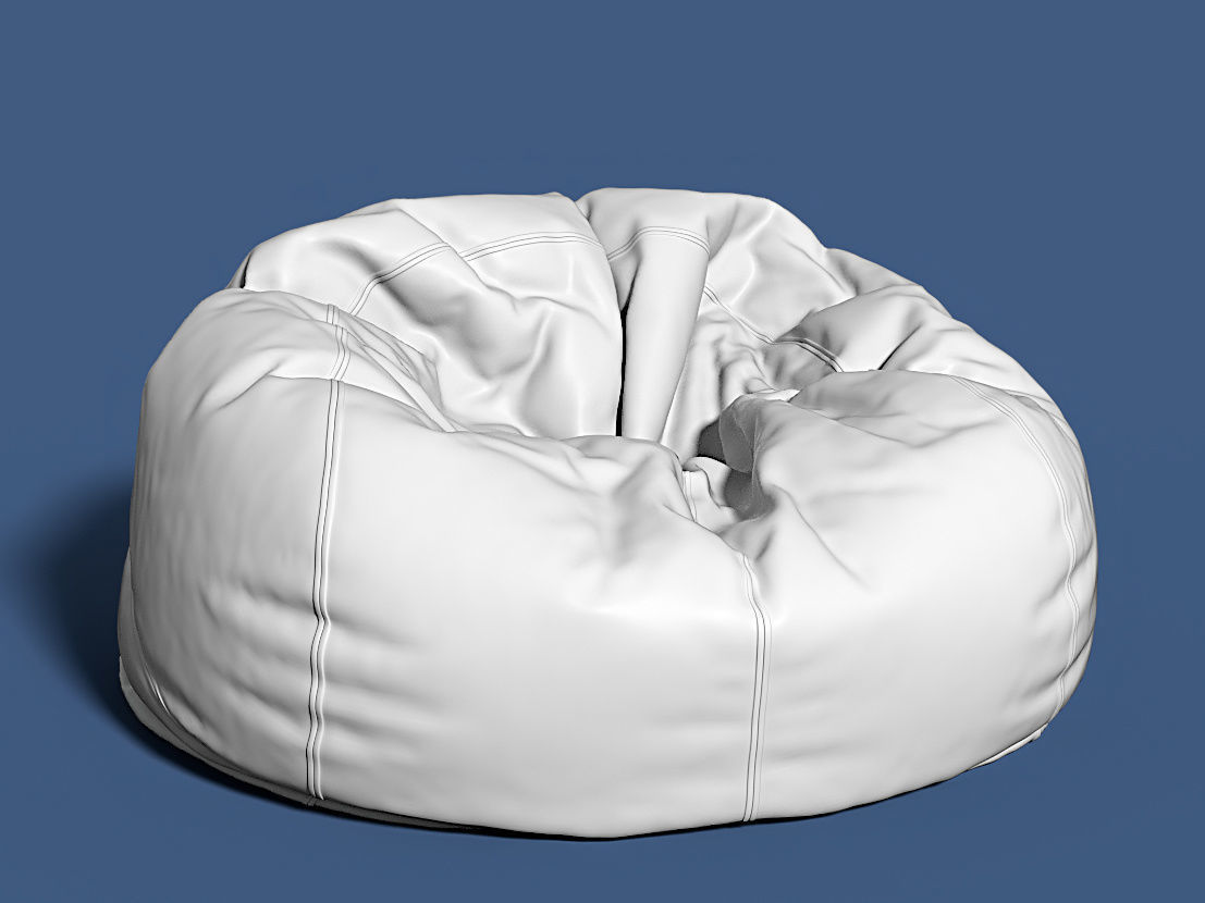 5 bean bag models 3D model_25