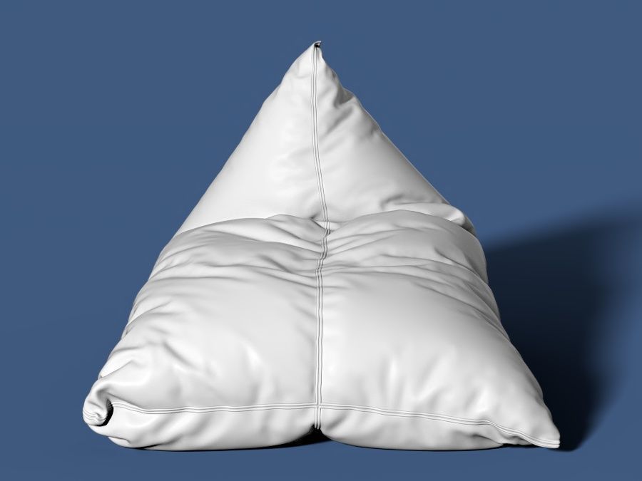 5 bean bag models 3D model_14
