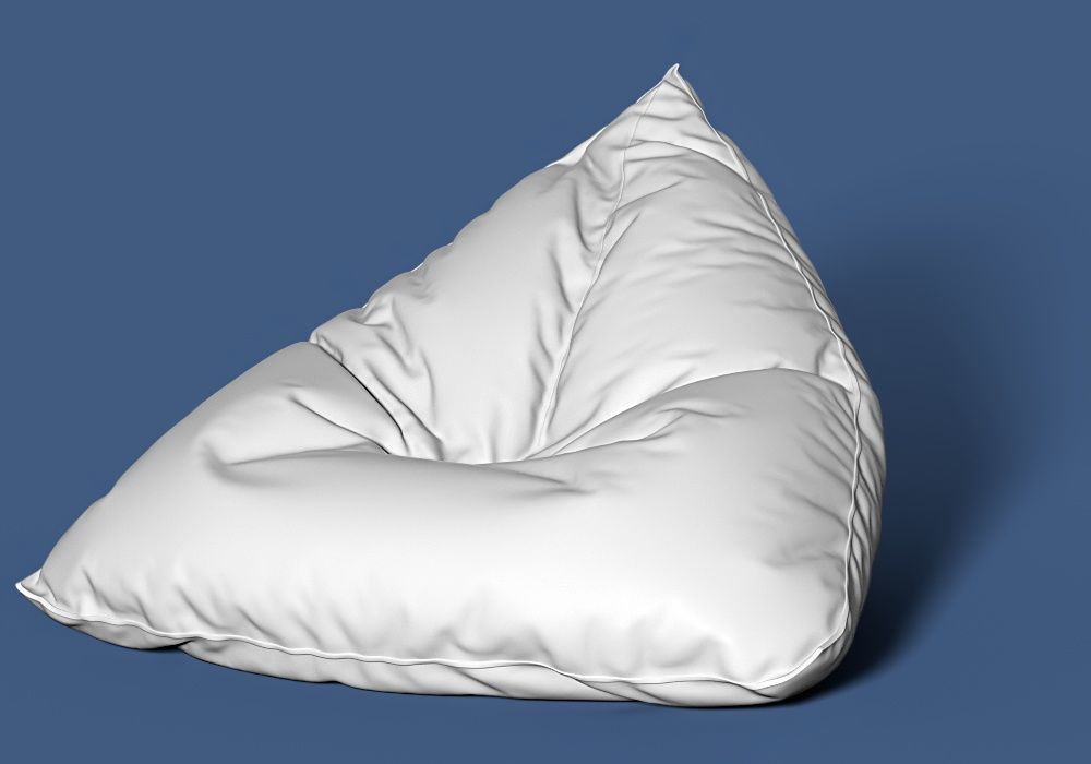 5 bean bag models 3D model_5