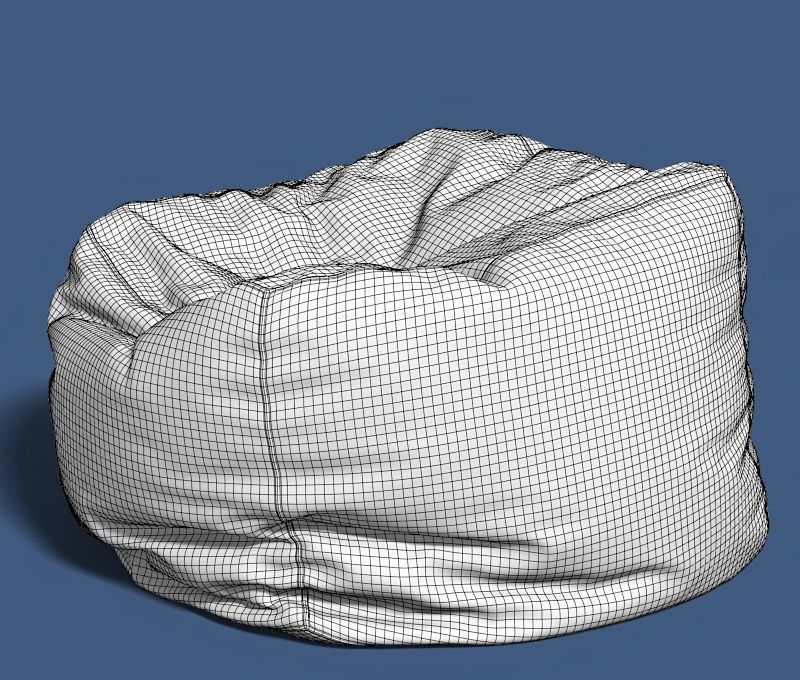 5 bean bag models 3D model_46