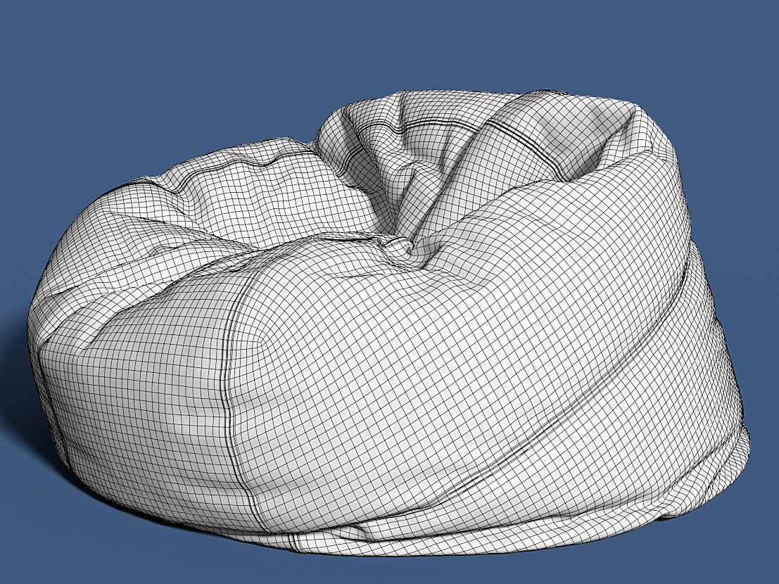 5 bean bag models 3D model_34