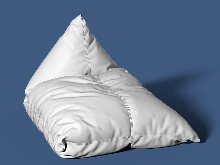 5 bean bag models 3D model_13