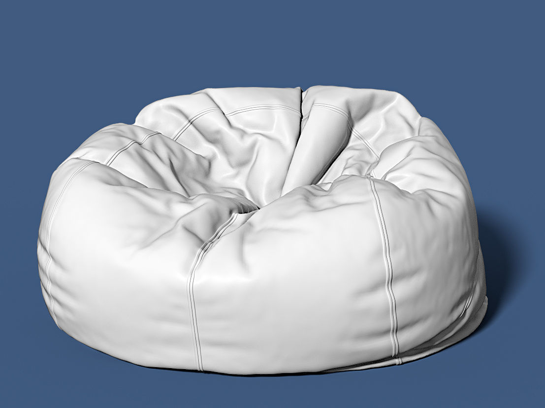5 bean bag models 3D model_27