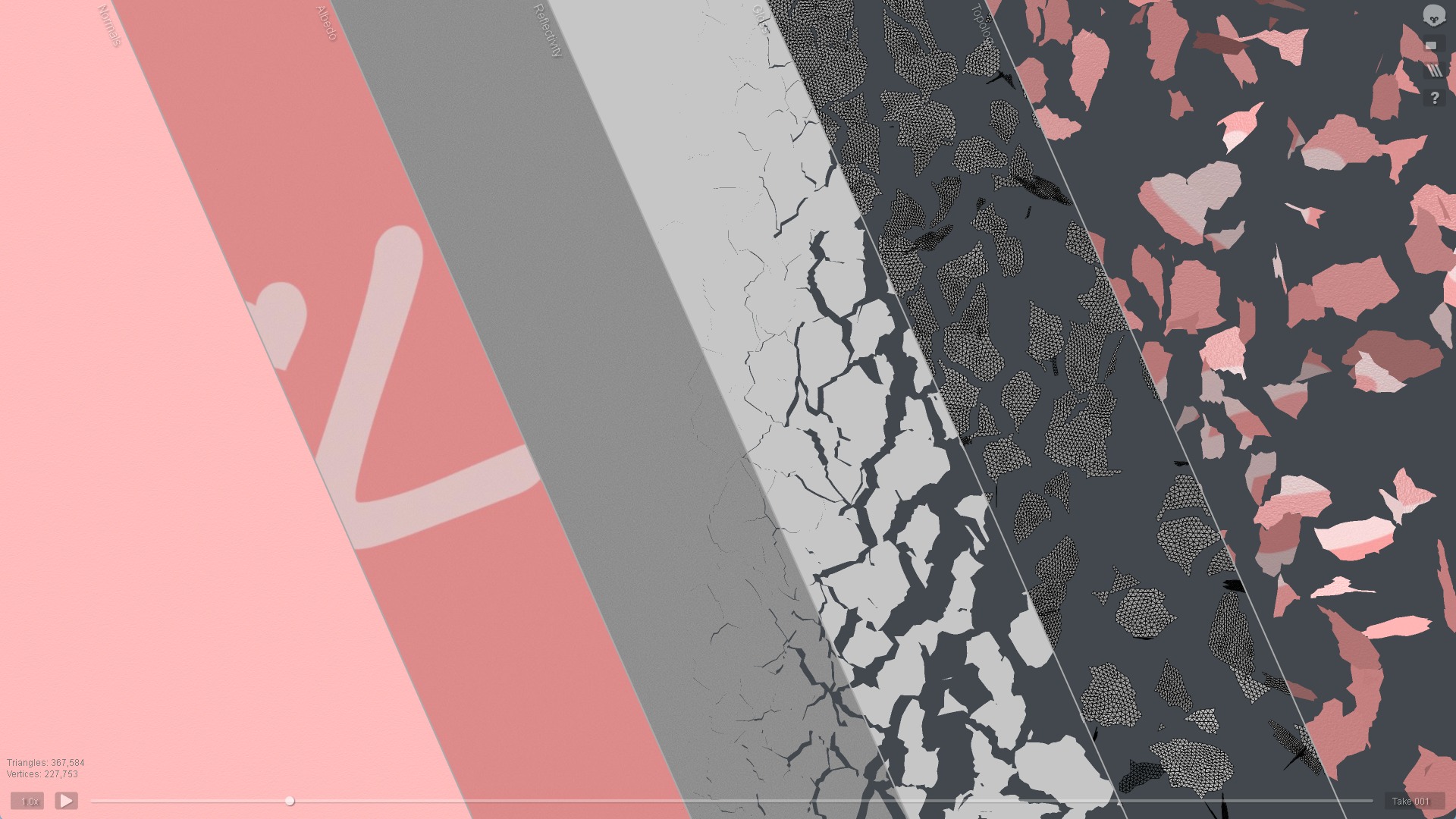 Peeling transition animation 3 3D model_12