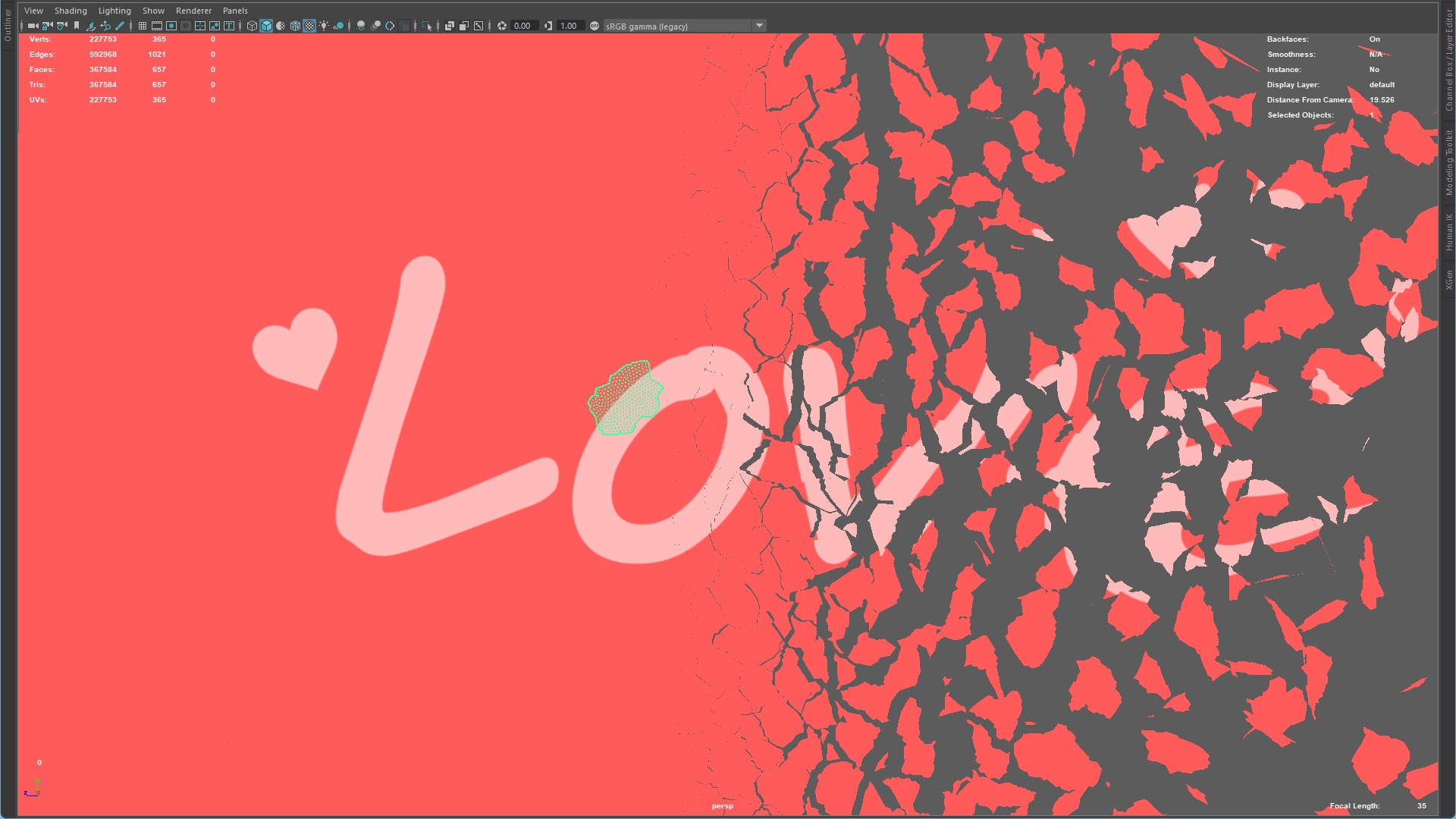 Peeling transition animation 3 3D model_9