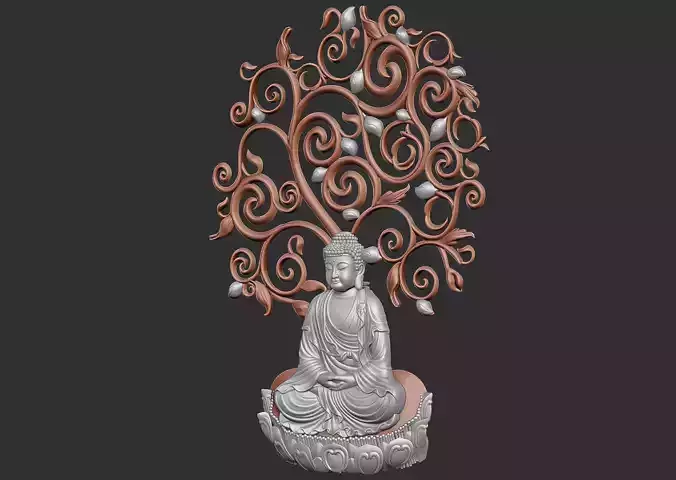 Buddha wall decor 