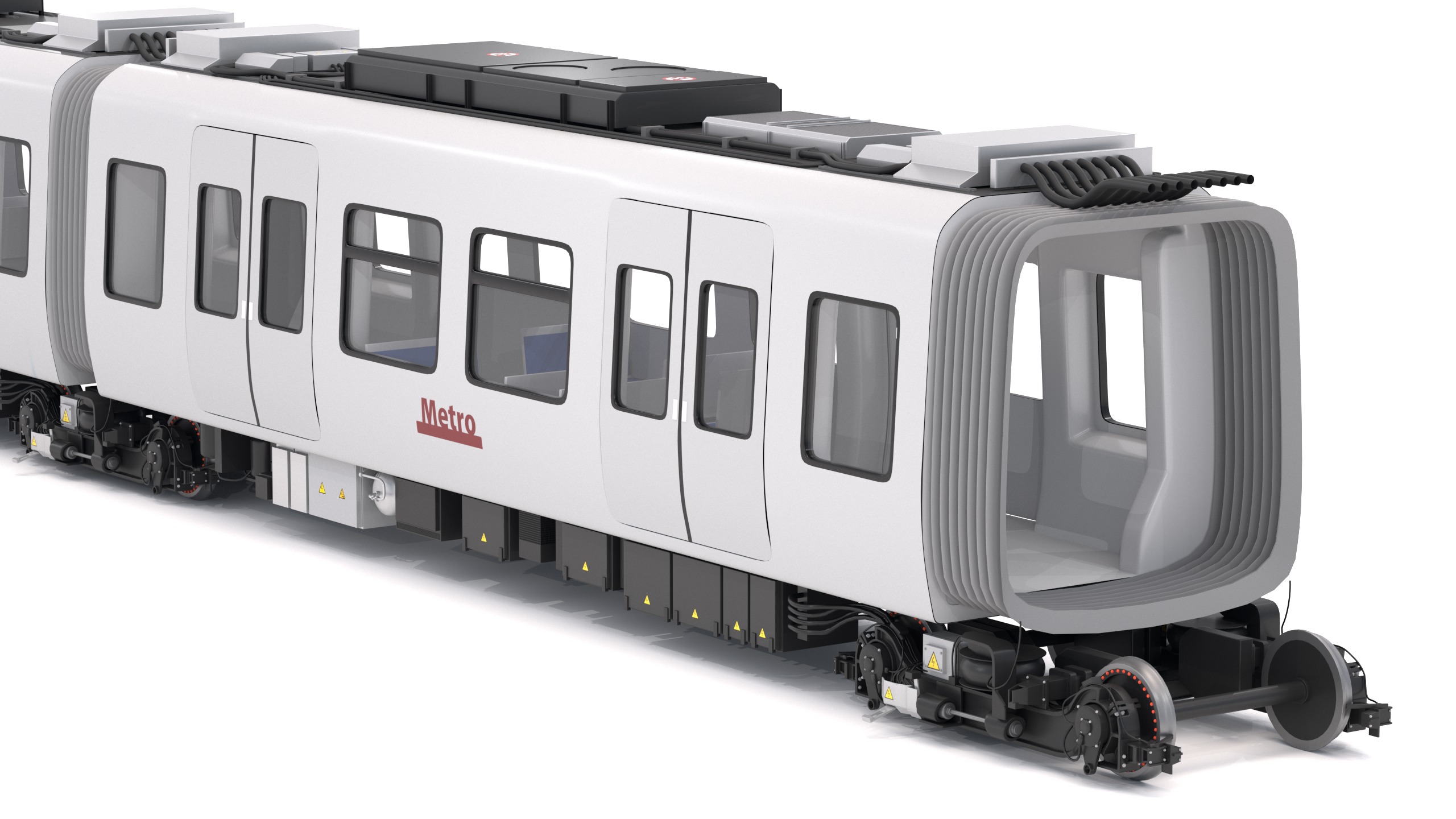 Hitachi Rail Driverless Metro Copenhagen 3D model_8