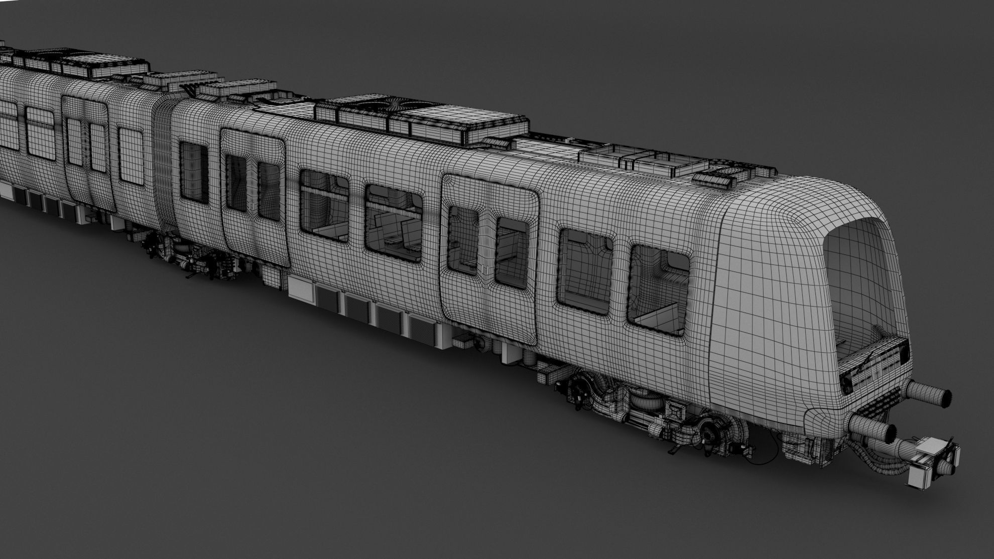 Hitachi Rail Driverless Metro Copenhagen 3D model_12