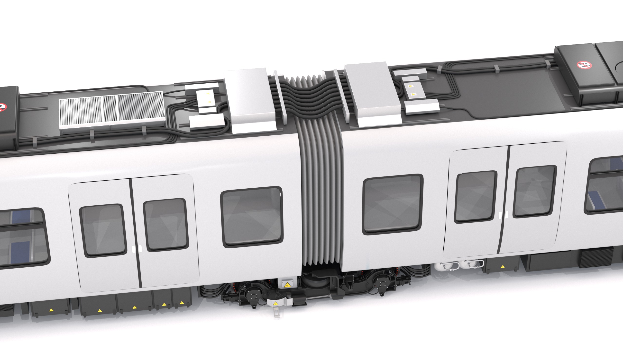 Hitachi Rail Driverless Metro Copenhagen 3D model_4