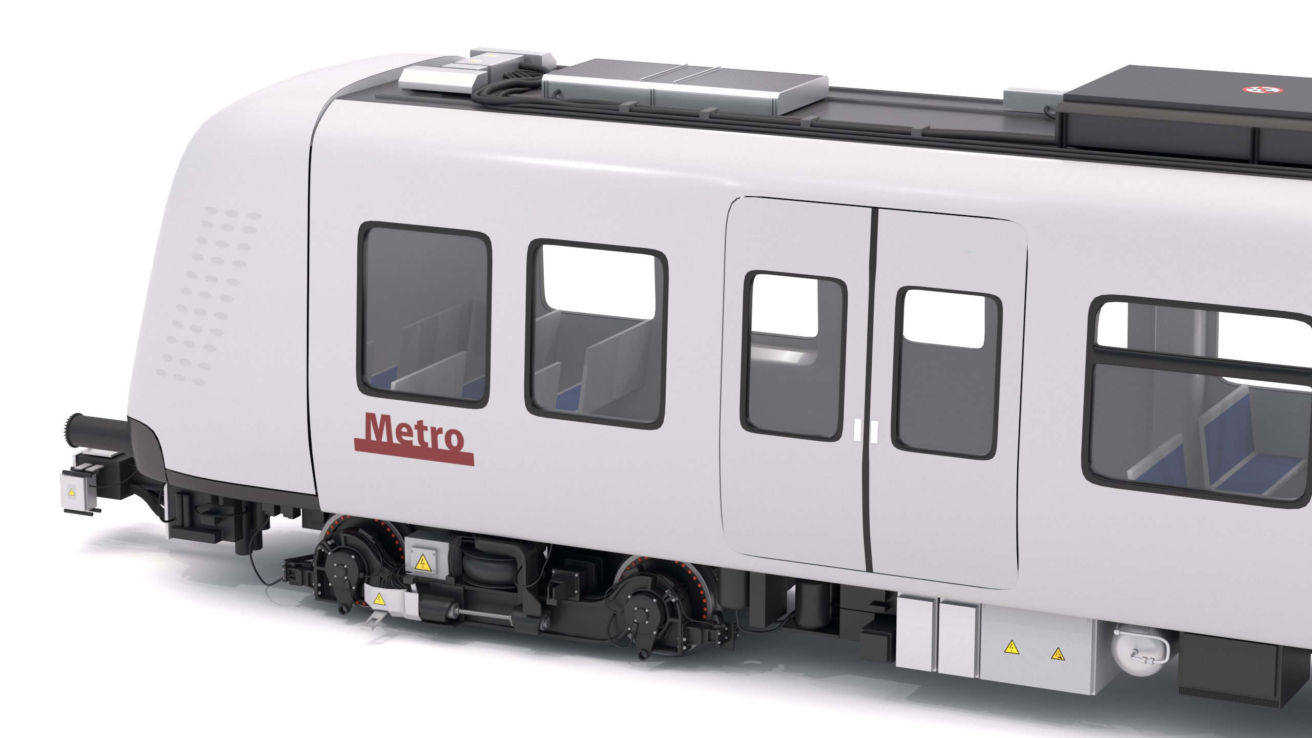 Hitachi Rail Driverless Metro Copenhagen 3D model_7