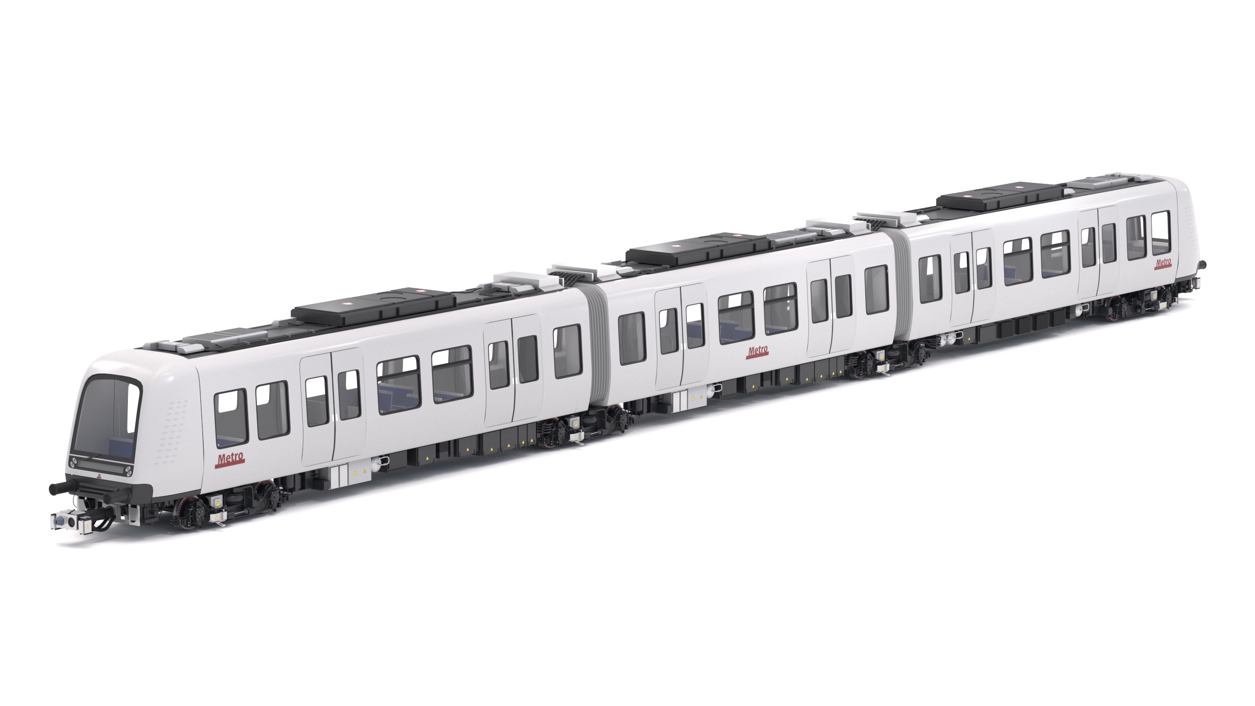 Hitachi Rail Driverless Metro Copenhagen 3D model_1