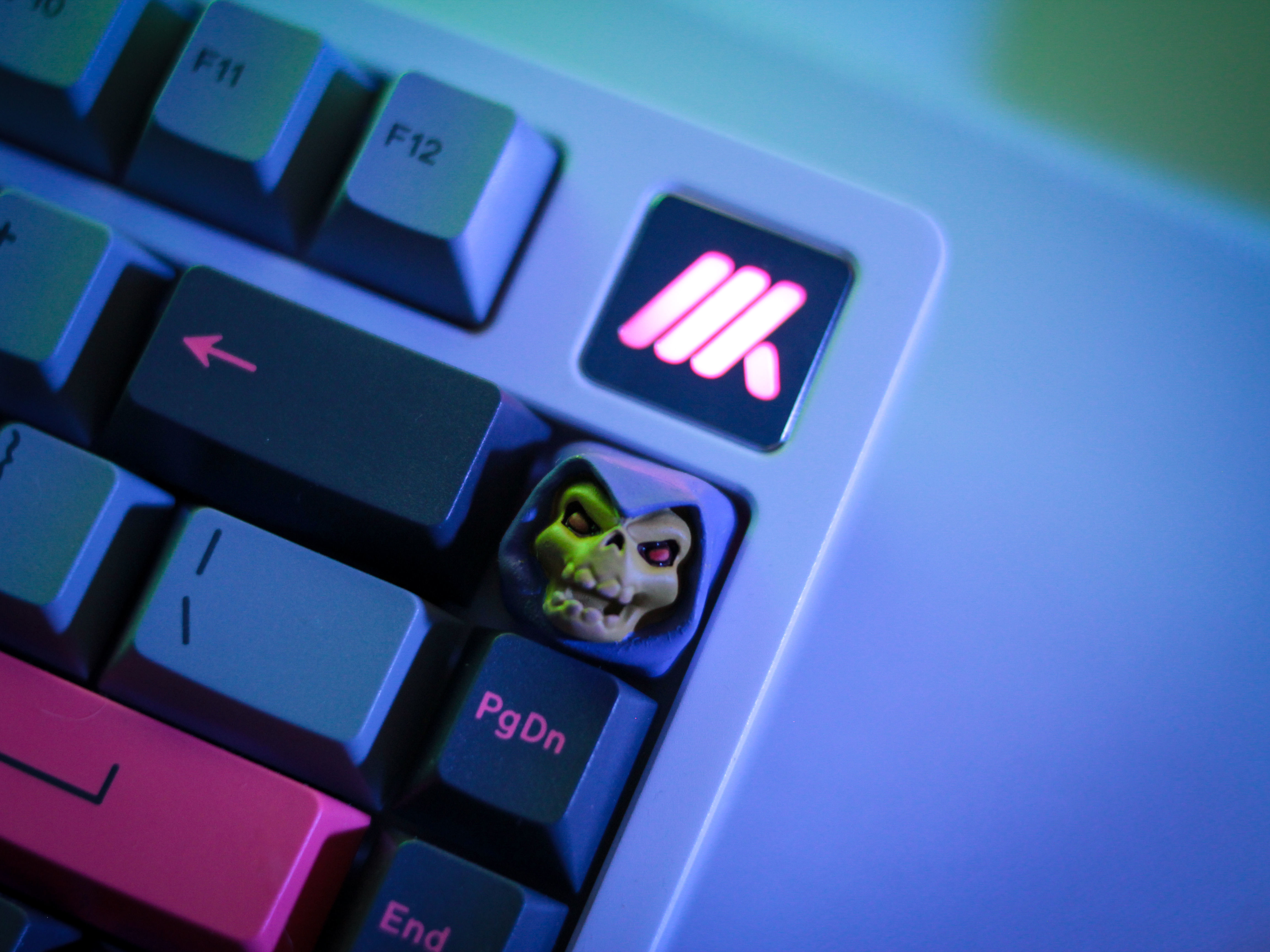 Skeletor keycap 3D print model_1